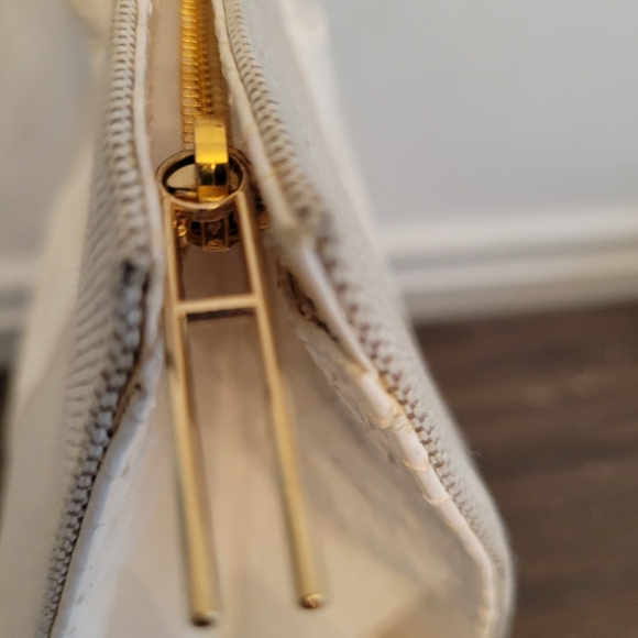 Hayward Canvas and Python Tote - Picture 4 of 12